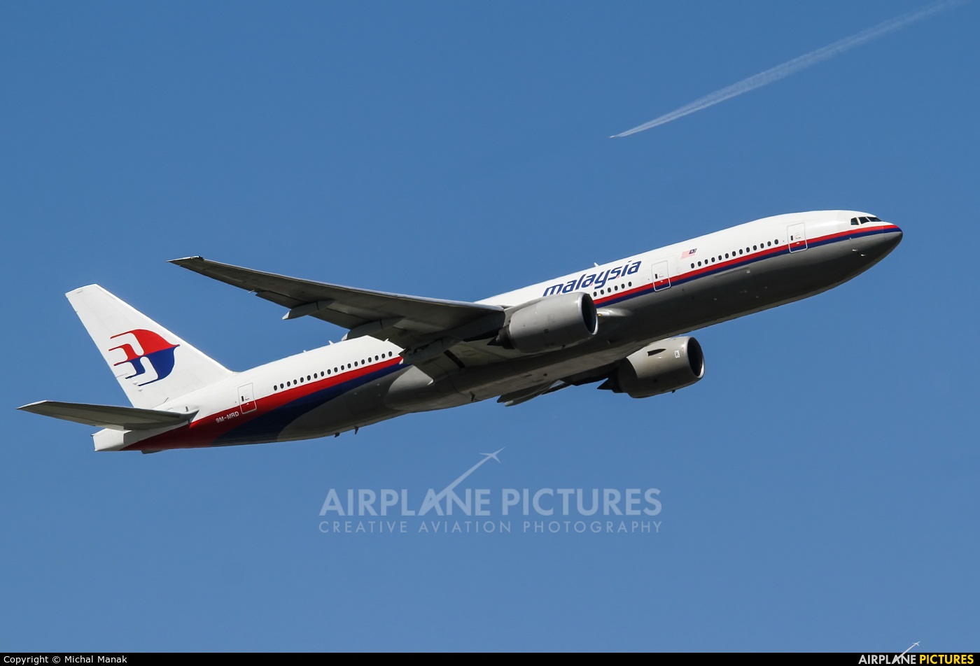 Malaysia Airlines 9M-MRD aircraft at Frankfurt