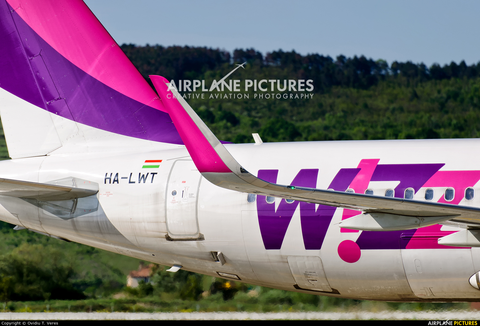 Wizz Air HA-LWT aircraft at Cluj Napoca - Someseni
