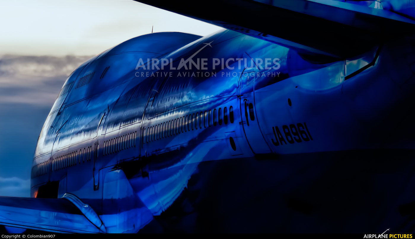 ANA - All Nippon Airways JA8961 aircraft at Anchorage - Ted Stevens Intl / Kulis Air National Guard Base