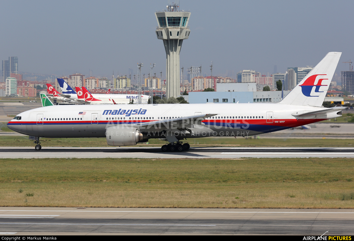 Malaysia Airlines 9M-MRP aircraft at Istanbul - Ataturk