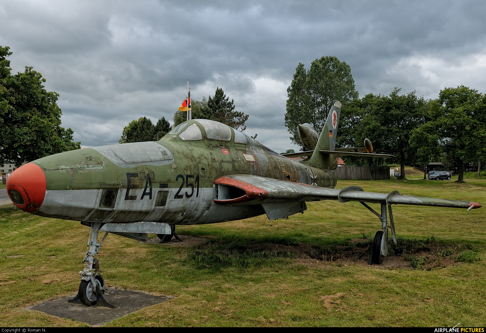 Germany - Air Force EA-251 aircraft at Schleswig-Jagel