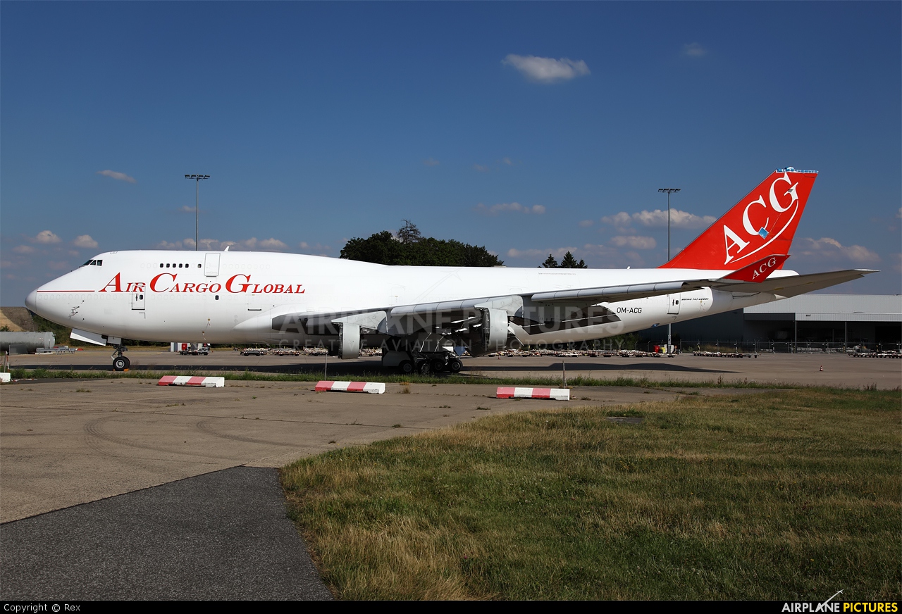 Air Cargo Global OM-ACG aircraft at Frankfurt - Hahn
