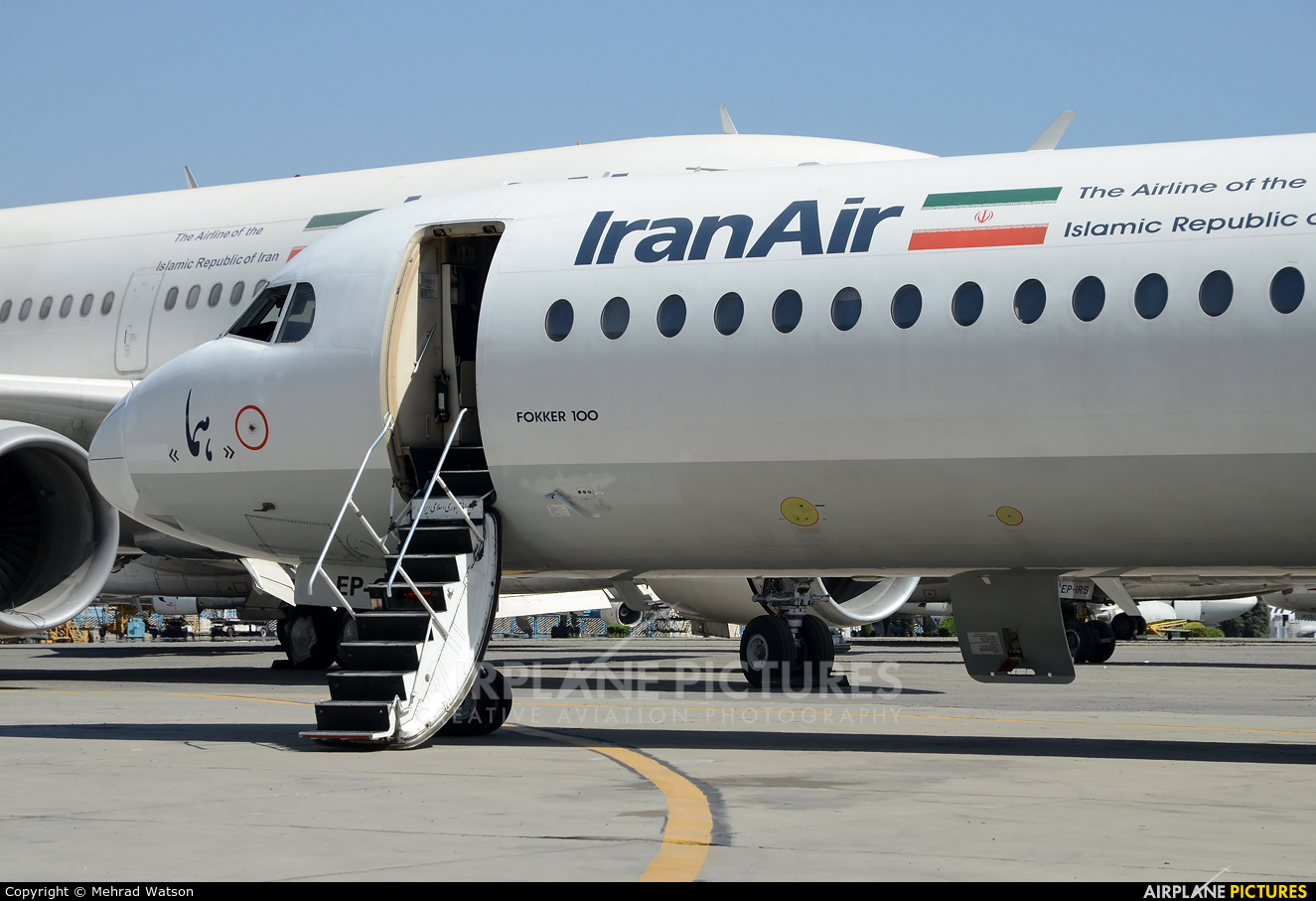 Iran Air EP-CFH aircraft at Tehran - Mehrabad Intl