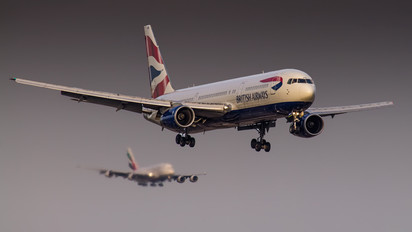 G-BNWS - British Airways Boeing 767-300