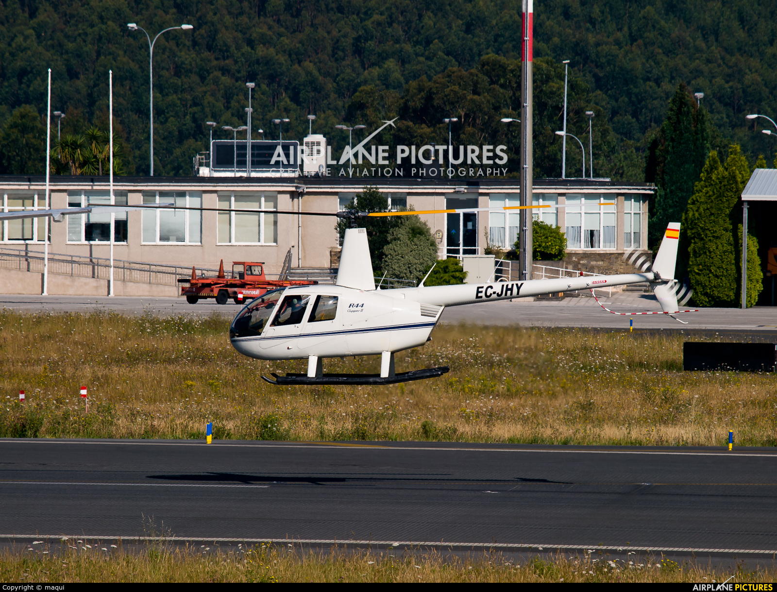 Private EC-JHY aircraft at La Coruña