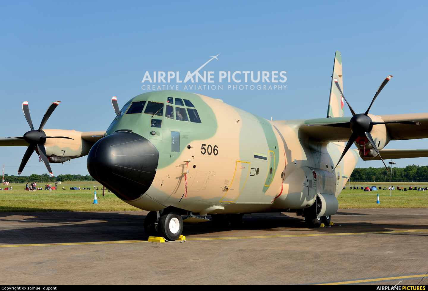 Oman - Air Force 506 aircraft at Fairford