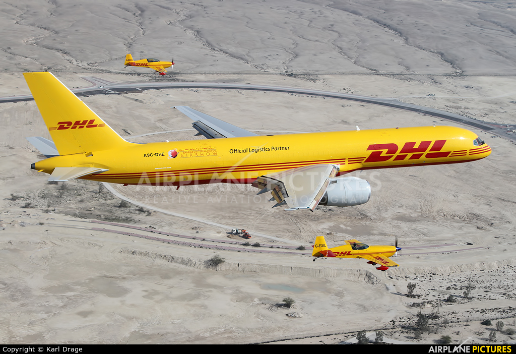 DHL Cargo A9C-DHE aircraft at In Flight - Bahrain