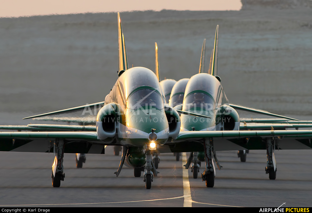 Saudi Arabia - Air Force: Saudi Hawks 8816 aircraft at Sakhir