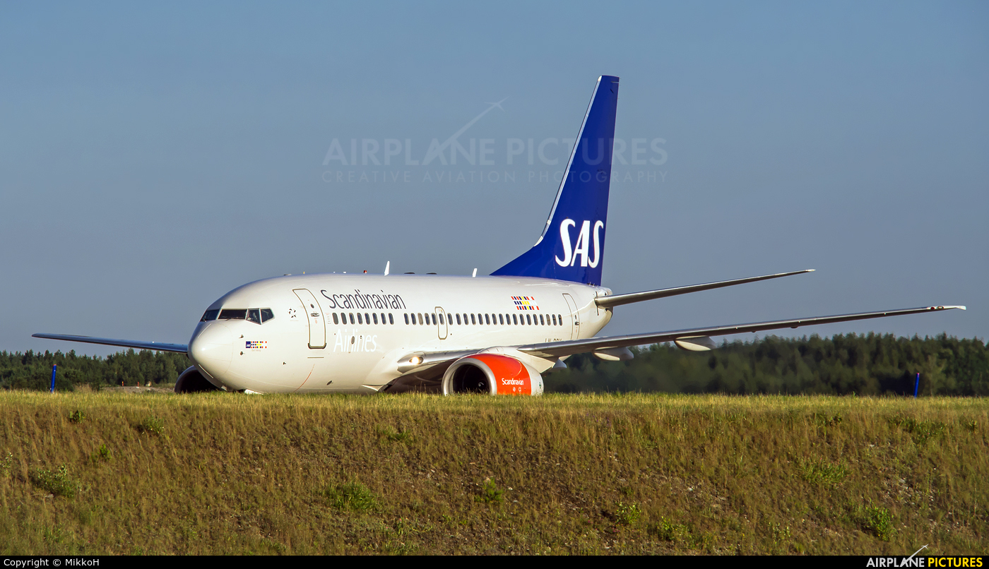 SAS - Scandinavian Airlines LN-RPY aircraft at Stockholm - Arlanda