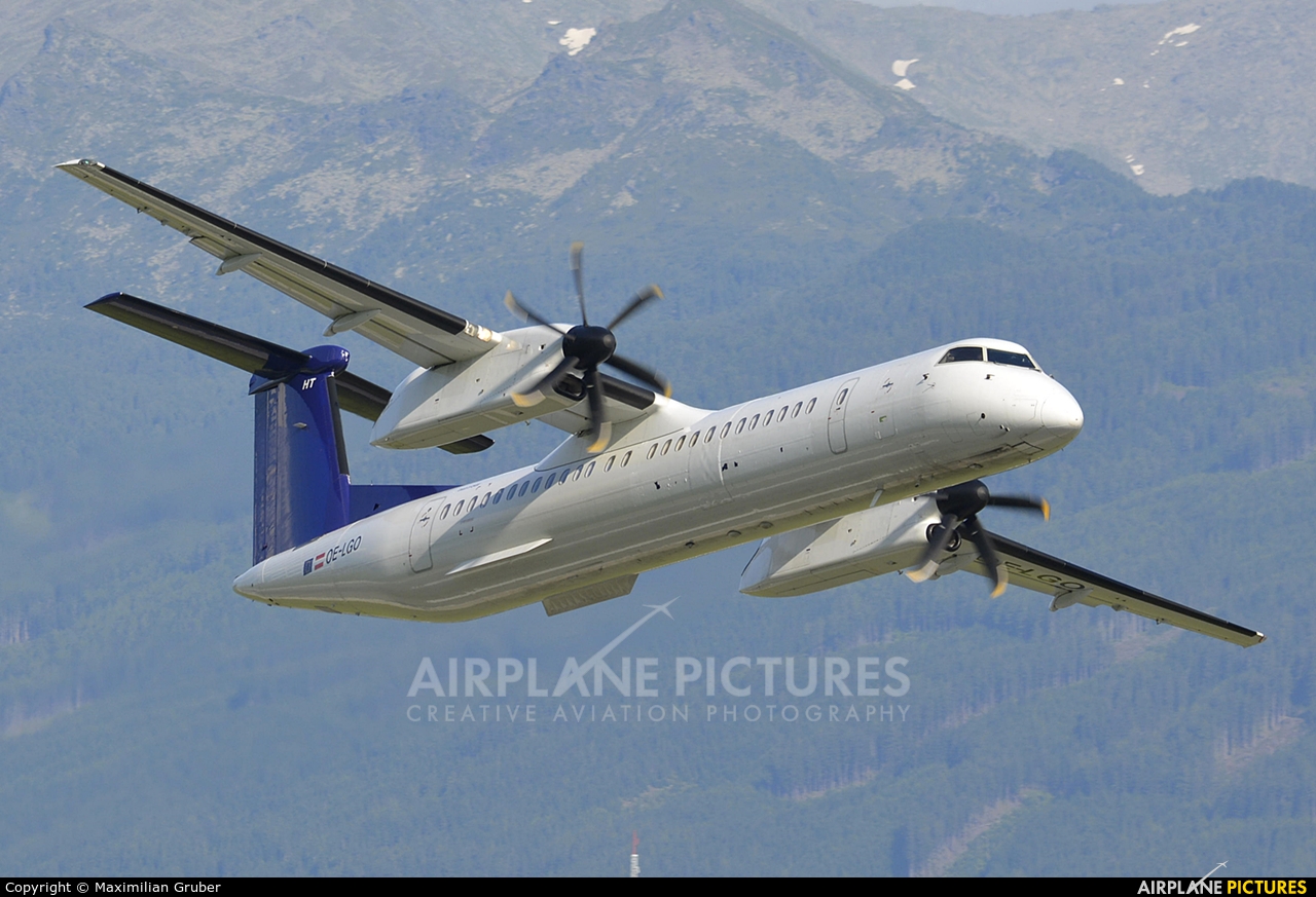Tyrolean Airways OE-LGO aircraft at Innsbruck
