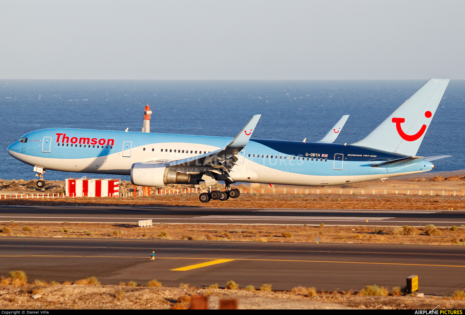 Thomson/Thomsonfly G-OBYH aircraft at Tenerife Sur - Reina Sofia