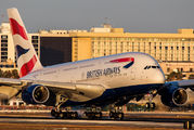 G-XLEF - British Airways Airbus A380 aircraft