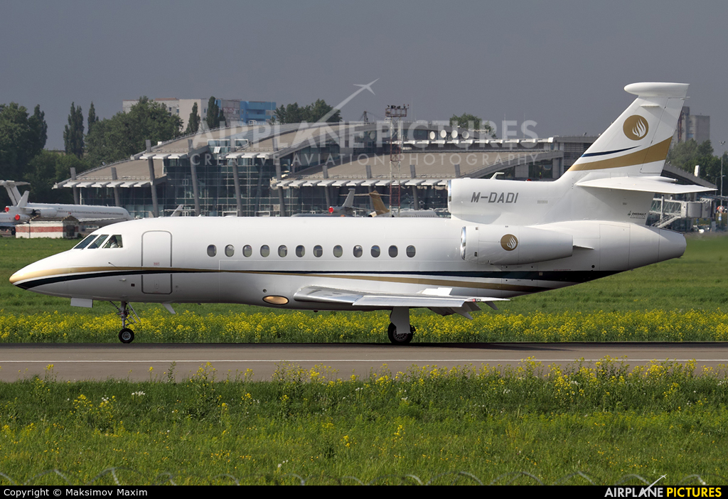Private M-DADI aircraft at Kyiv - Zhulyany
