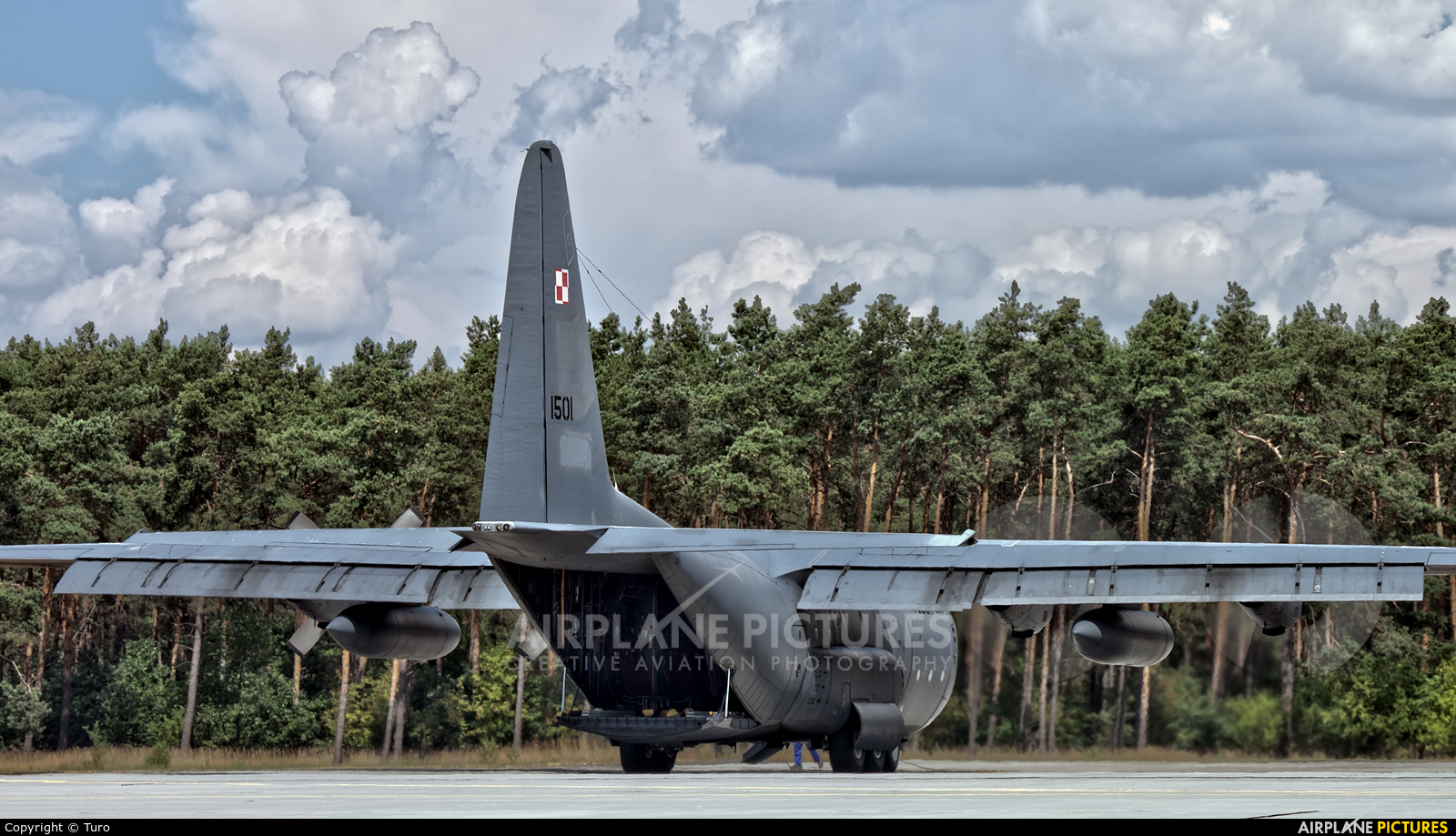Poland - Air Force 1501 aircraft at Powidz