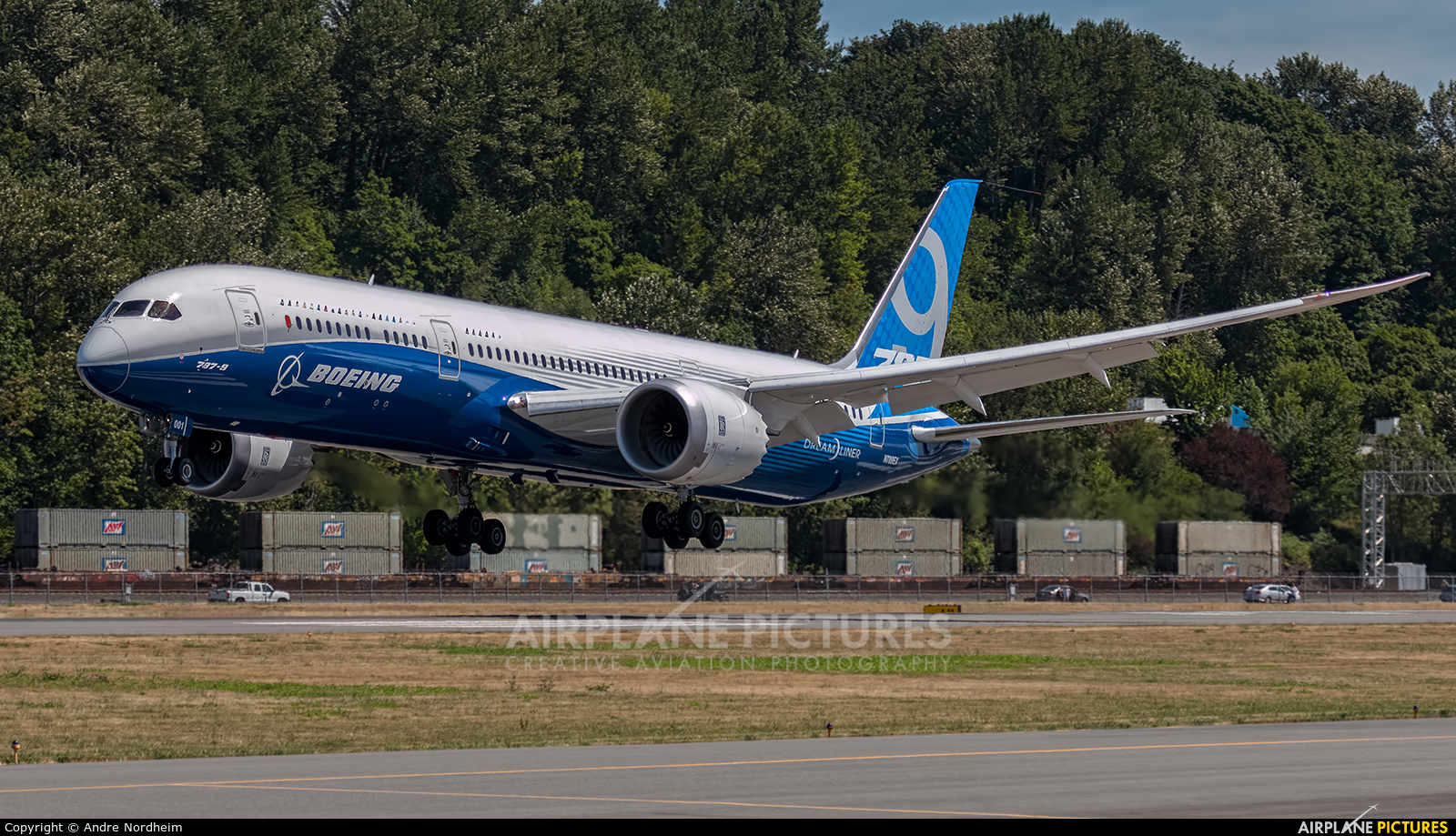 Boeing Company N789EX aircraft at Seattle - Boeing Field / King County Intl