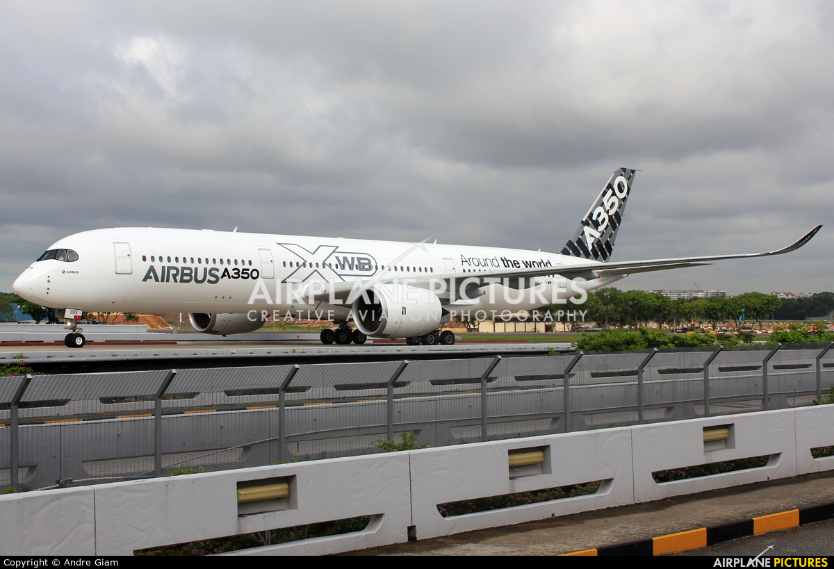 Airbus Industrie F-WWYB aircraft at Singapore - Changi