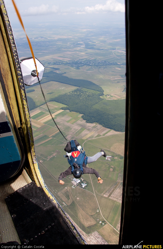 Parachute - aircraft at In Flight - Romania