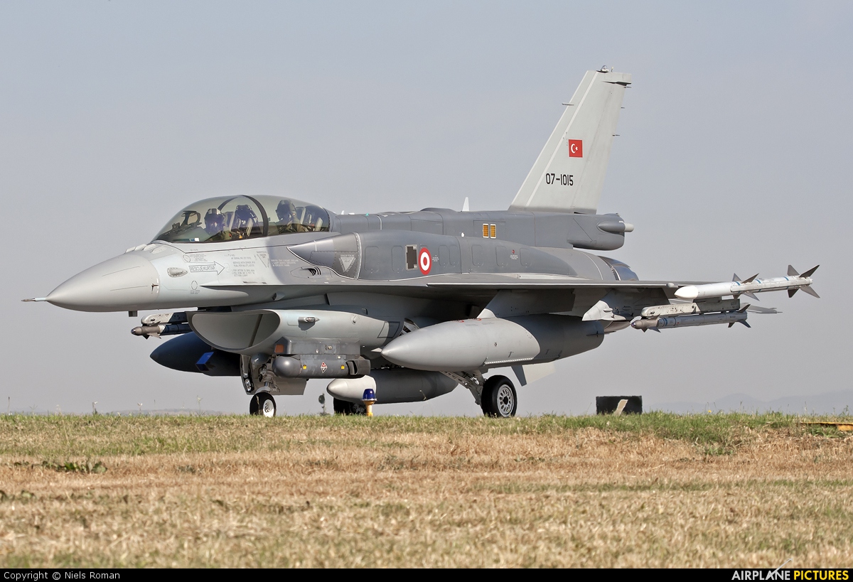 Turkey - Air Force 07-1015 aircraft at Izmir - Cigli