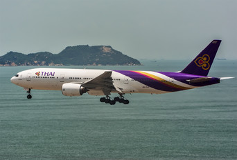 HS-TJD - Thai Airways Boeing 777-200
