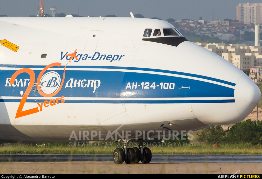 Volga Dnepr Airlines RA-82074 aircraft at Campinas - Viracopos Intl
