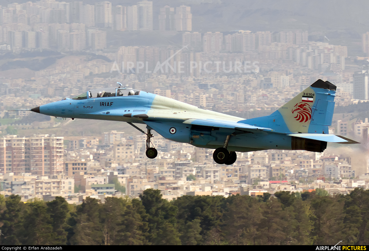 Iran - Islamic Republic Air Force 3-6304 aircraft at Tehran - Mehrabad Intl