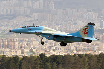 3-6304 - Iran - Islamic Republic Air Force Mikoyan-Gurevich MiG-29UB