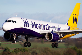 G-OZBY - Monarch Airlines Airbus A320