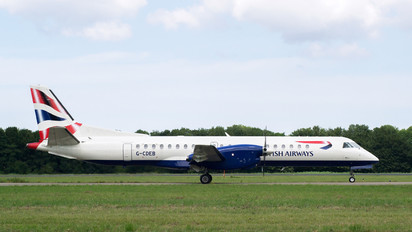 G-CDEB - British Airways SAAB 2000