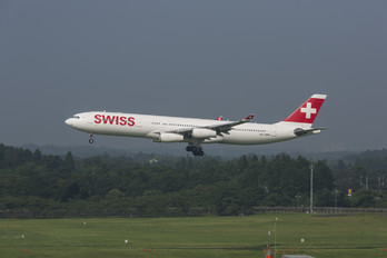 HB-JMM - Swiss Airbus A340-300