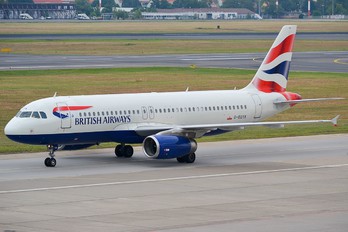 G-EUYK - British Airways Airbus A320