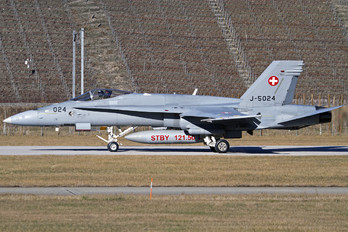 J-5024 - Switzerland - Air Force McDonnell Douglas F/A-18C Hornet