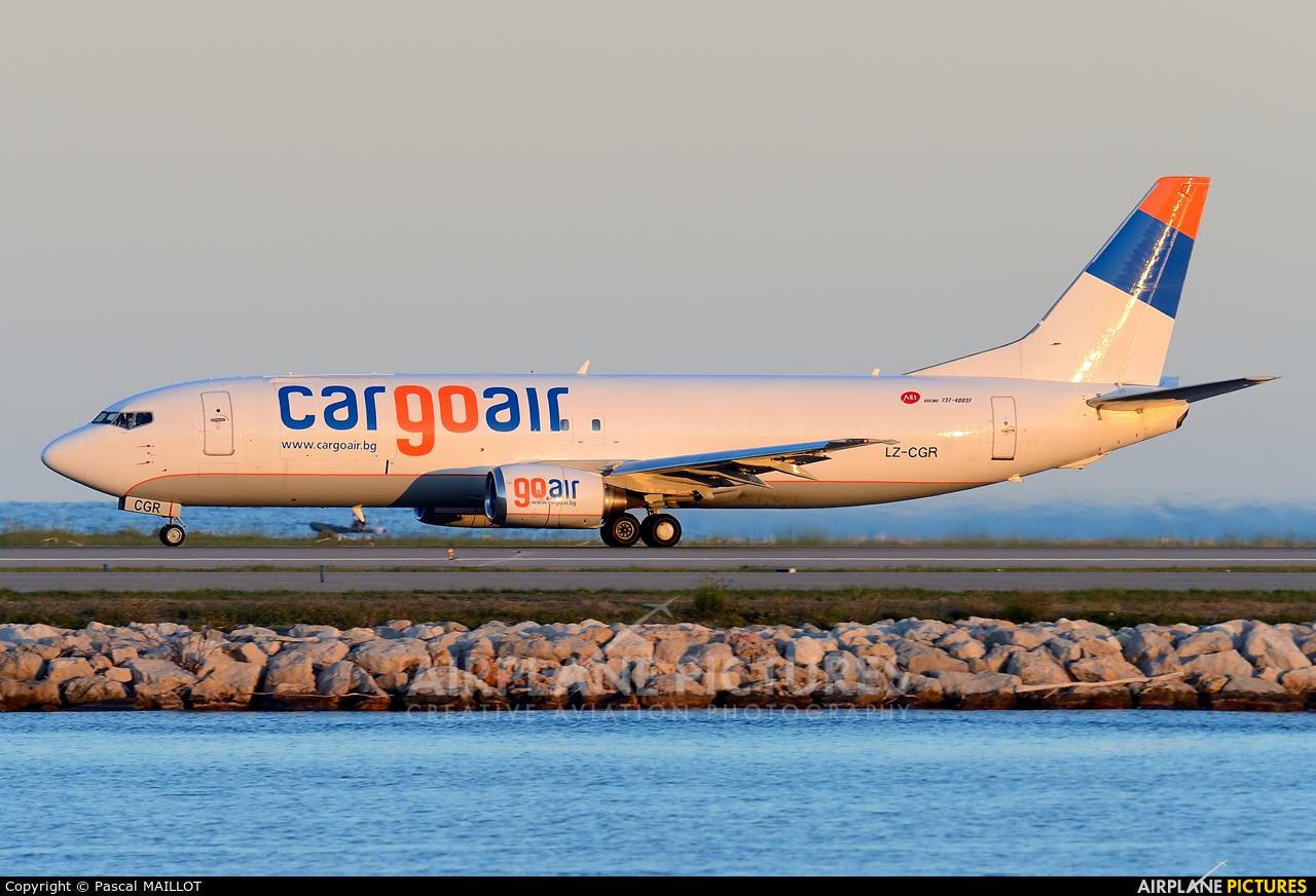 Cargo Air LZ-CGR aircraft at Nice - Cote d