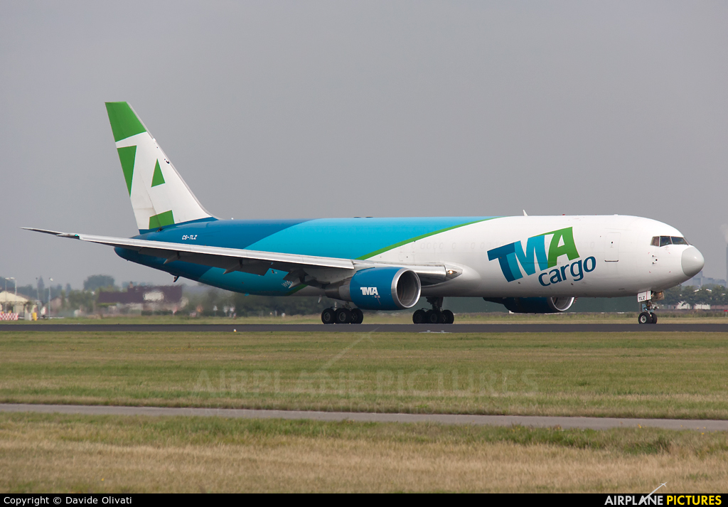 TMA Cargo CS-TLZ aircraft at Amsterdam - Schiphol