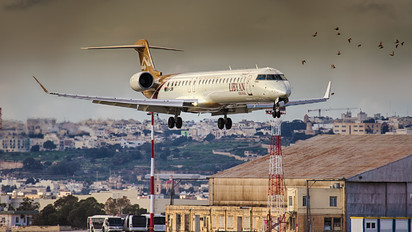 5A-LAM - Libyan Airlines Canadair CL-600 CRJ-900