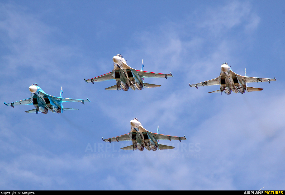 Russia - Air Force "Falcons of Russia" - aircraft at Undisclosed Location