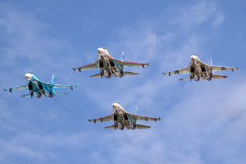 - - Russia - Air Force "Falcons of Russia" Sukhoi Su-27UB