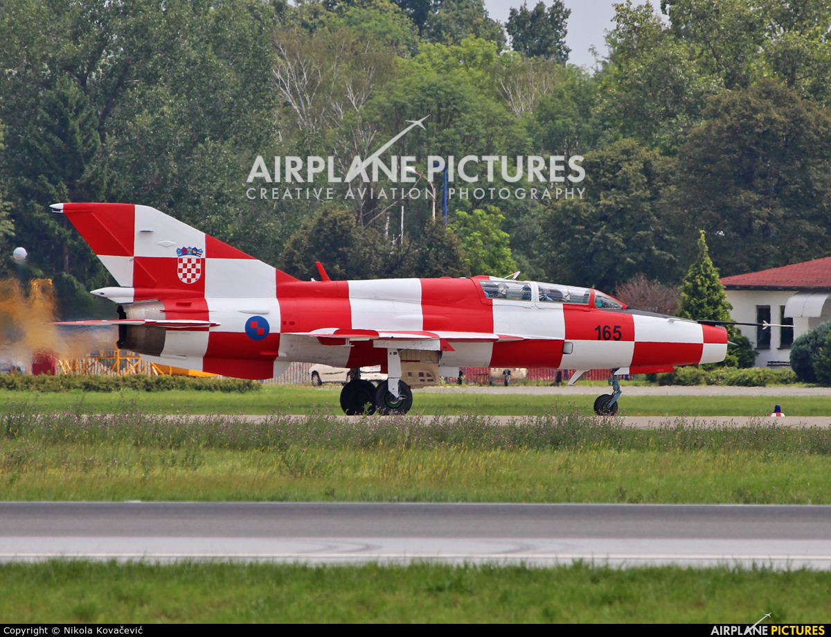 Croatia - Air Force 165 aircraft at Zagreb