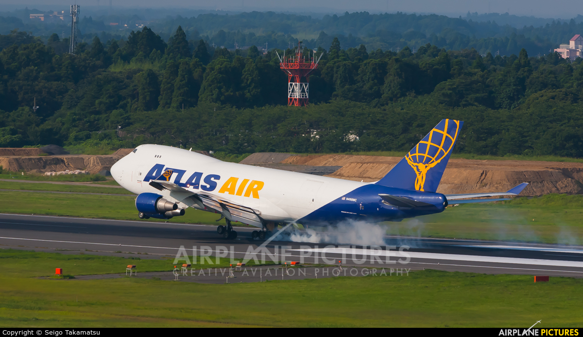 Atlas Air N498MC aircraft at Tokyo - Narita Intl