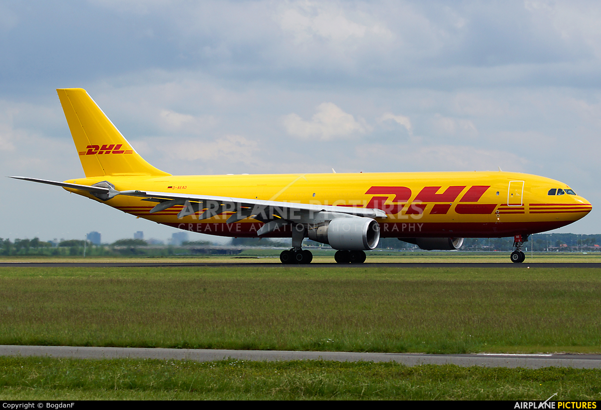 DHL Cargo D-AEAD aircraft at Amsterdam - Schiphol