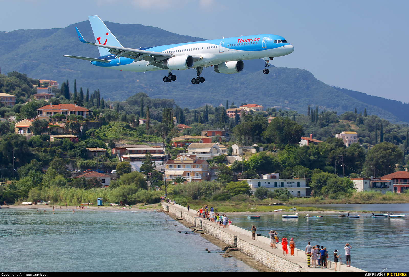 Thomson/Thomsonfly G-OOBP aircraft at Corfu - Ioannis Kapodistrias