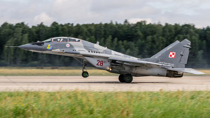 28 - Poland - Air Force Mikoyan-Gurevich MiG-29UB