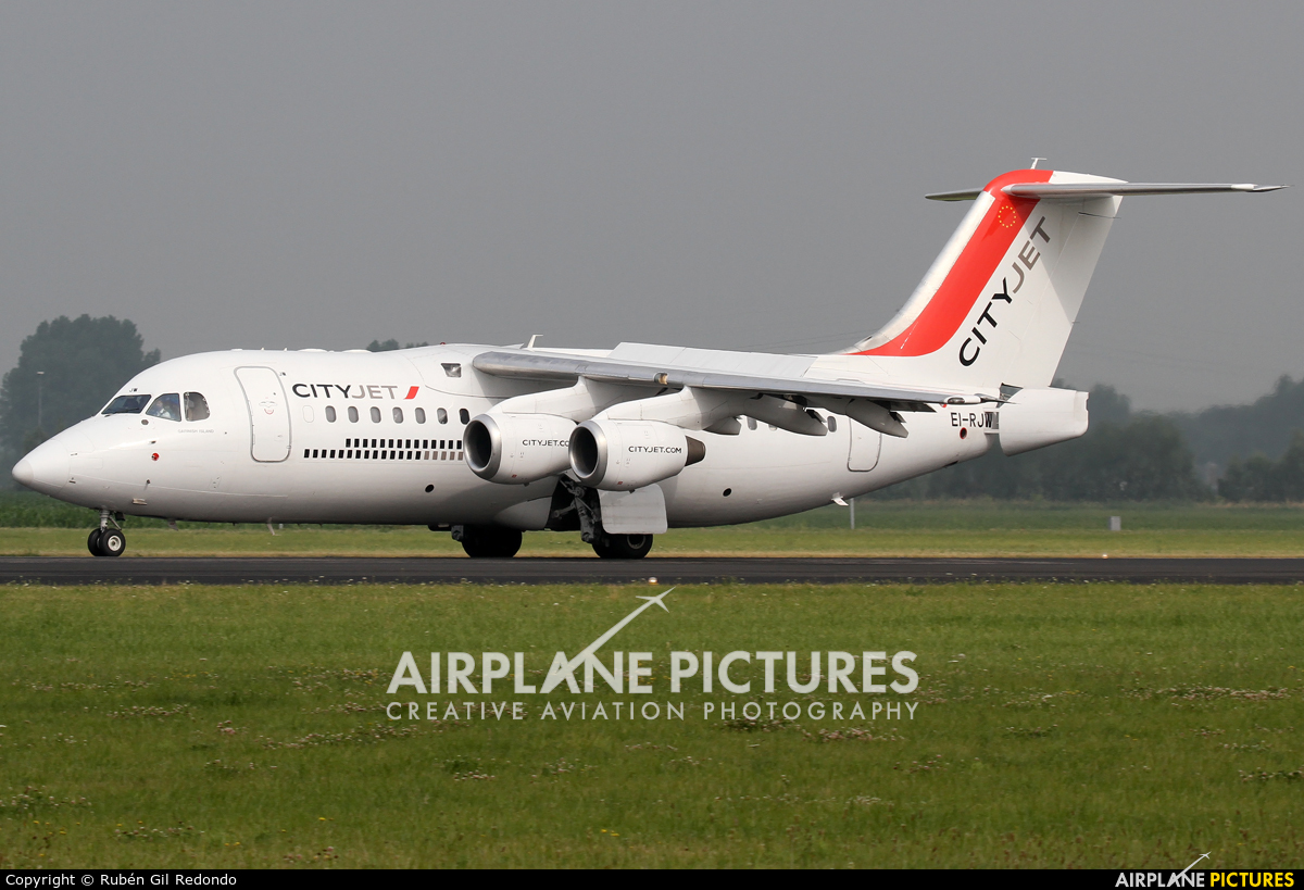 Air France - Cityjet EI-RJW aircraft at Amsterdam - Schiphol
