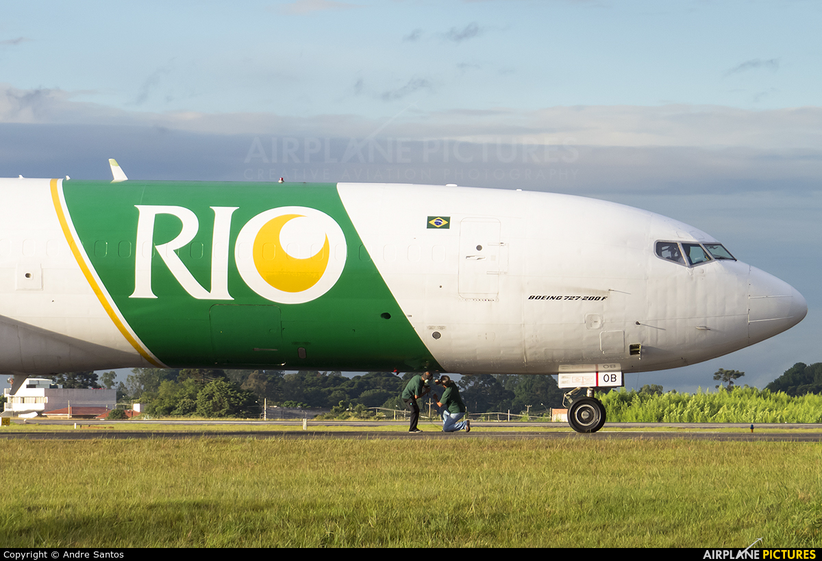 Rio Linhas Aéreas PR-IOB aircraft at Curitiba -  Afonso Pena