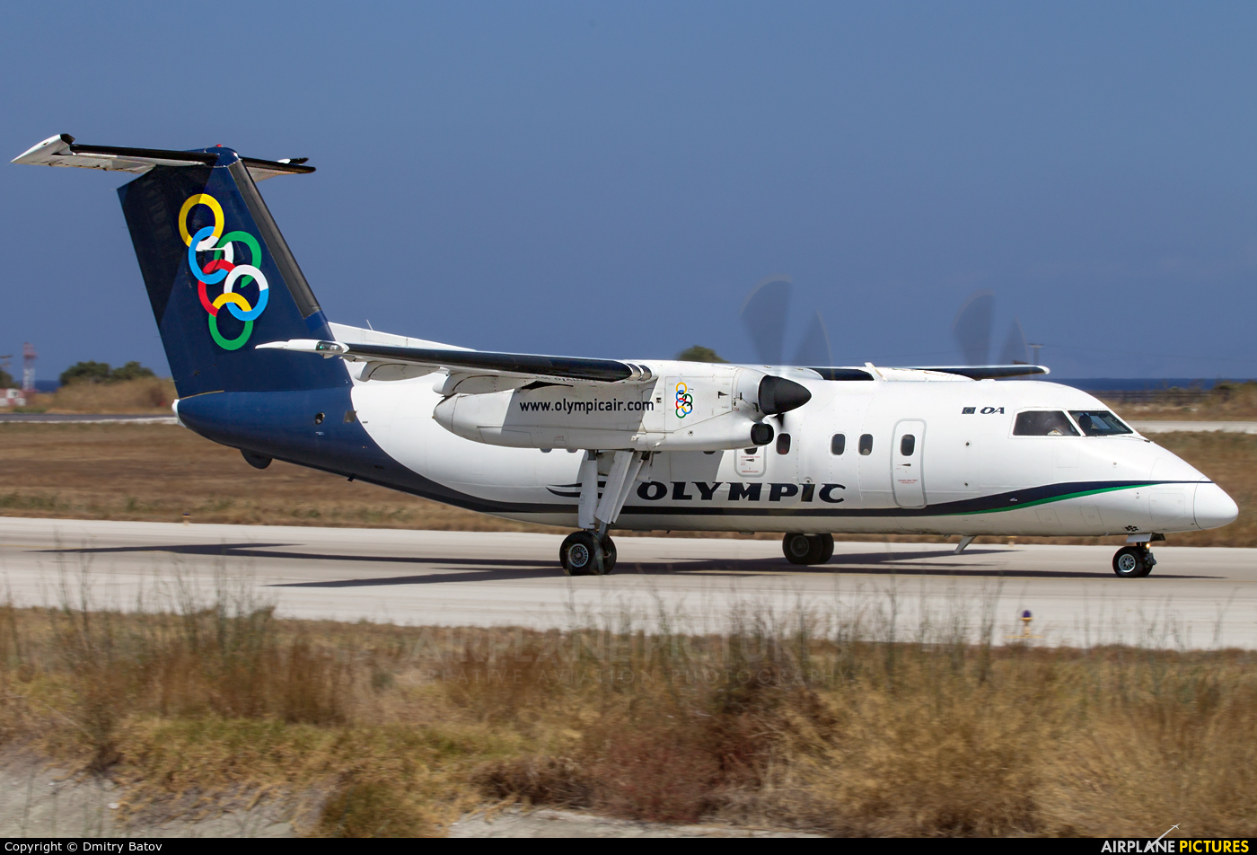 SX-BIO - Olympic Airlines de Havilland Canada DHC-8-100 Dash 8 at Rhodes -  Diagoras | Photo ID 438609 | Airplane-Pictures.net