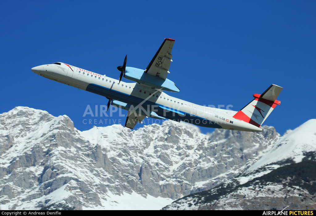 Austrian Airlines/Arrows/Tyrolean OE-LGB aircraft at Innsbruck