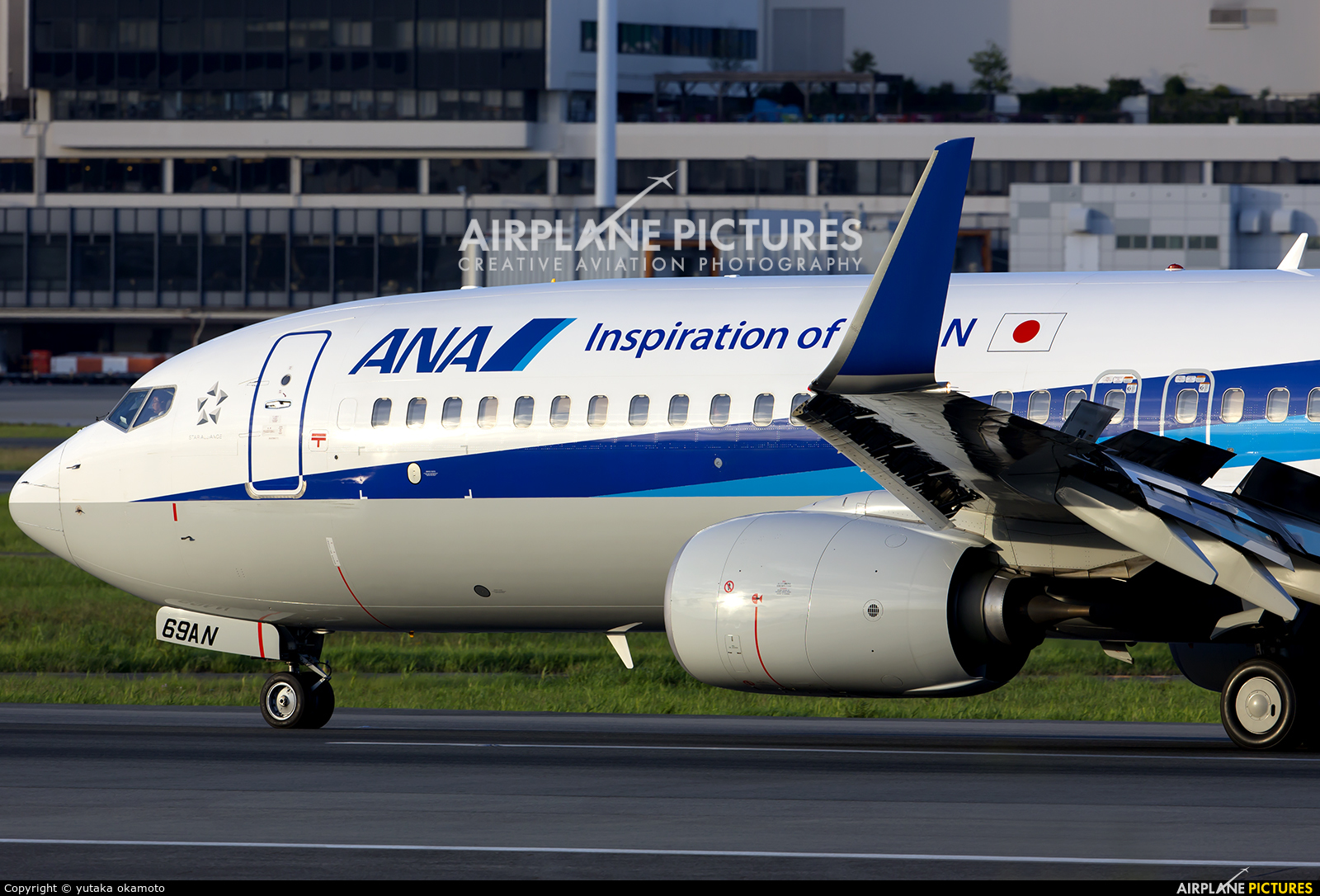 ANA - All Nippon Airways JA69AN aircraft at Osaka - Itami Intl