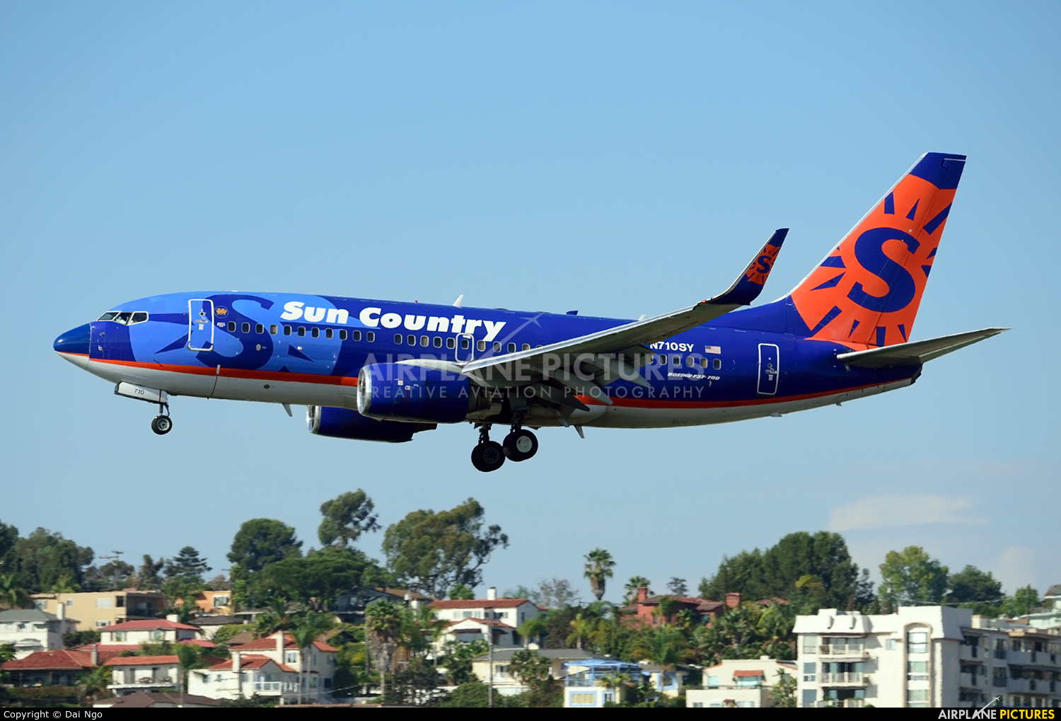 Sun Country Airlines N710SY aircraft at San Diego - Lindbergh Field