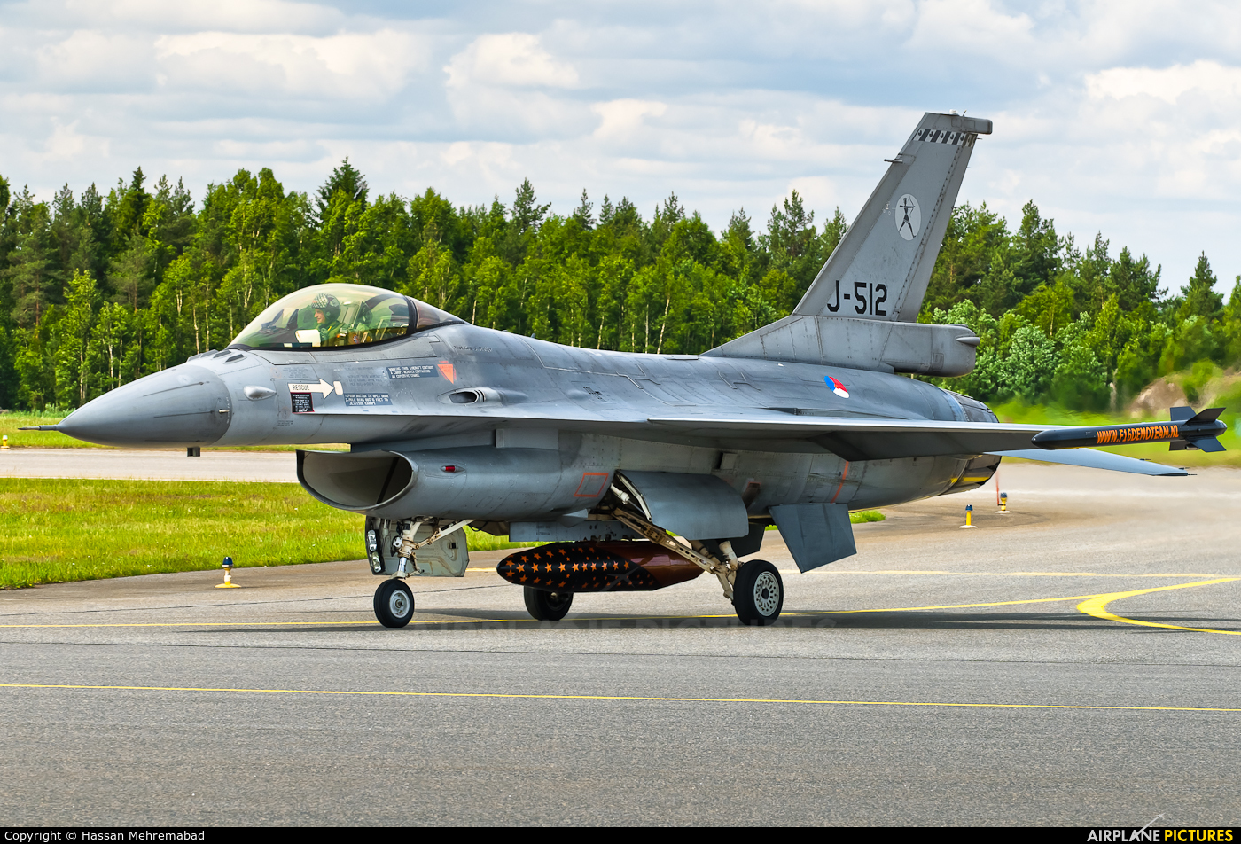 Netherlands - Air Force J-512 aircraft at Turku
