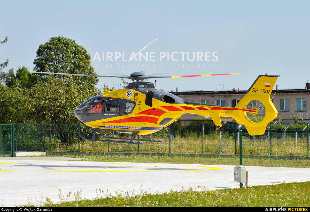 Polish Medical Air Rescue - Lotnicze Pogotowie Ratunkowe SP-HXV aircraft at Białystok - Krywlany