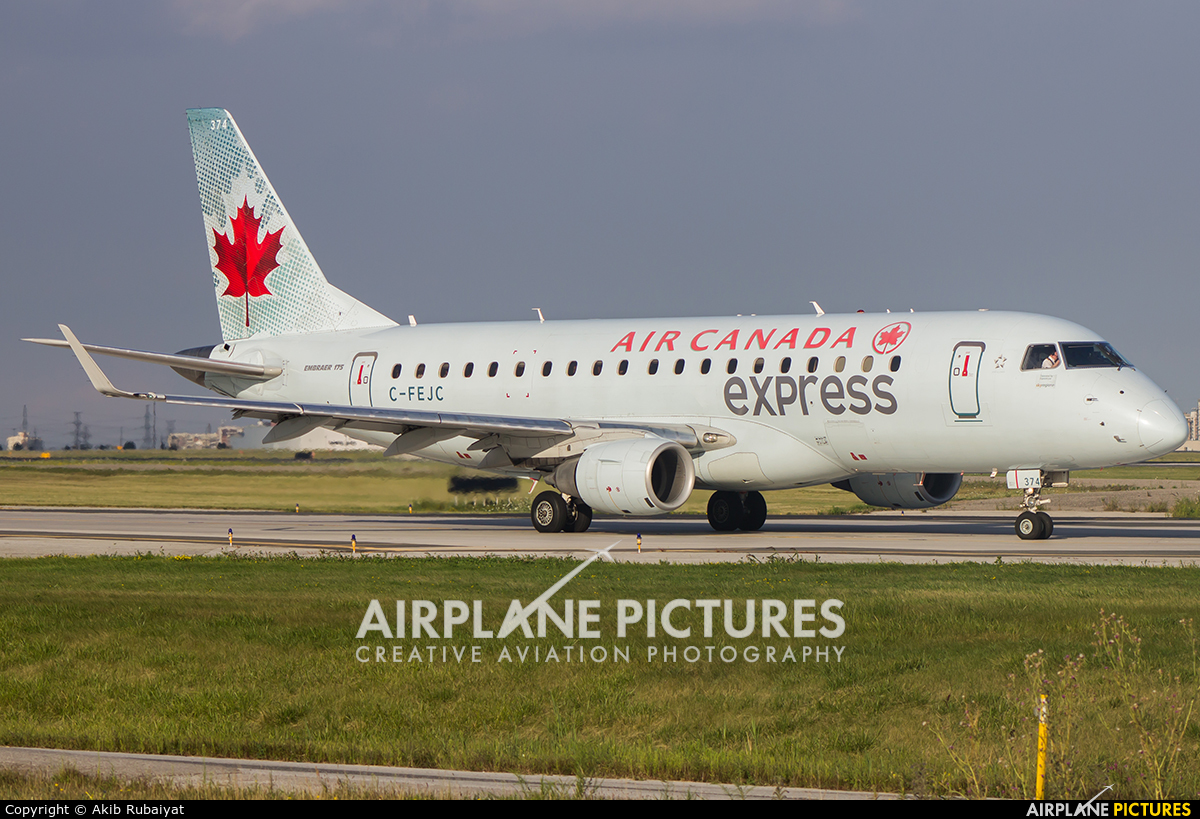 Air Canada Express C-FEJC aircraft at Toronto - Pearson Intl, ON